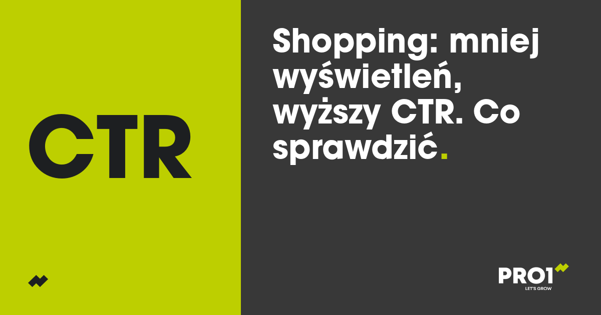 Wyświetlenia w Shopping spadają, CTR rośnie. Zanim podniesiesz stawki, sprawdź, czy to AI Overviews
