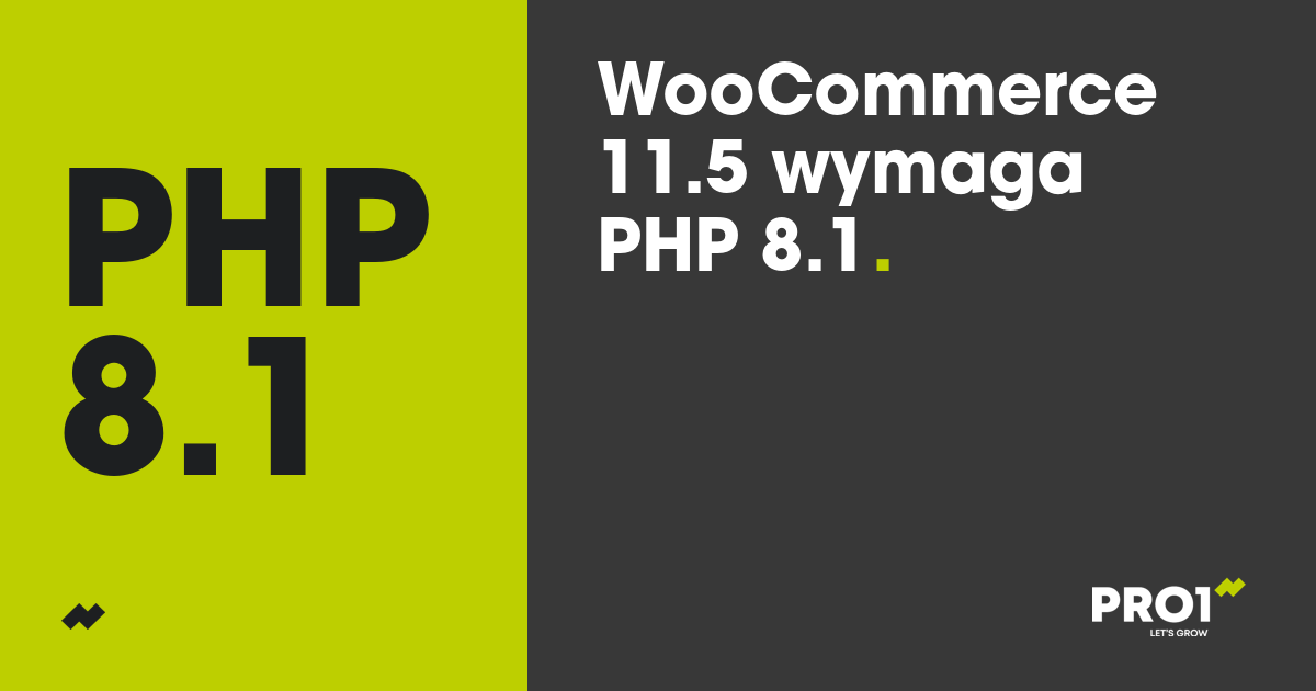 WooCommerce chce wymagać PHP 8.1. Sprawdź swoją wersję, zanim sklep utknie na starej gałęzi
